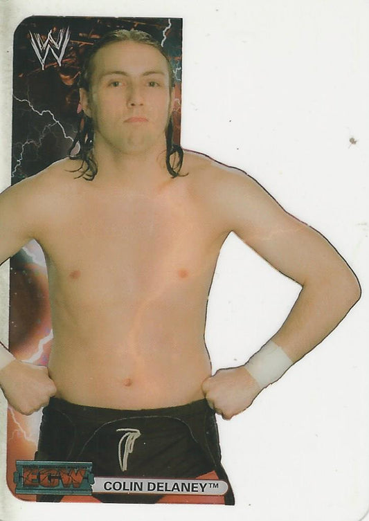 WWE Edibas Lamincards 2008 Colin Delaney #85