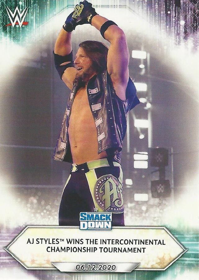 WWE Topps 2021 AJ Styles #85
