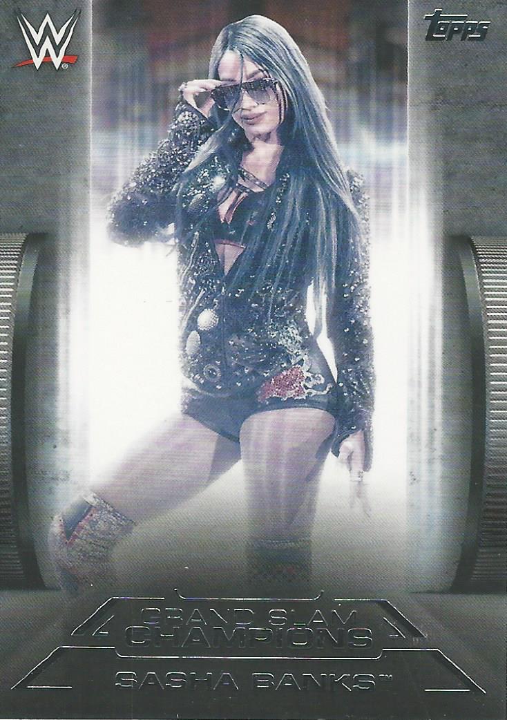 WWE Topps Undisputed 2021 Sasha Banks GS-12 trading card PW Catalog