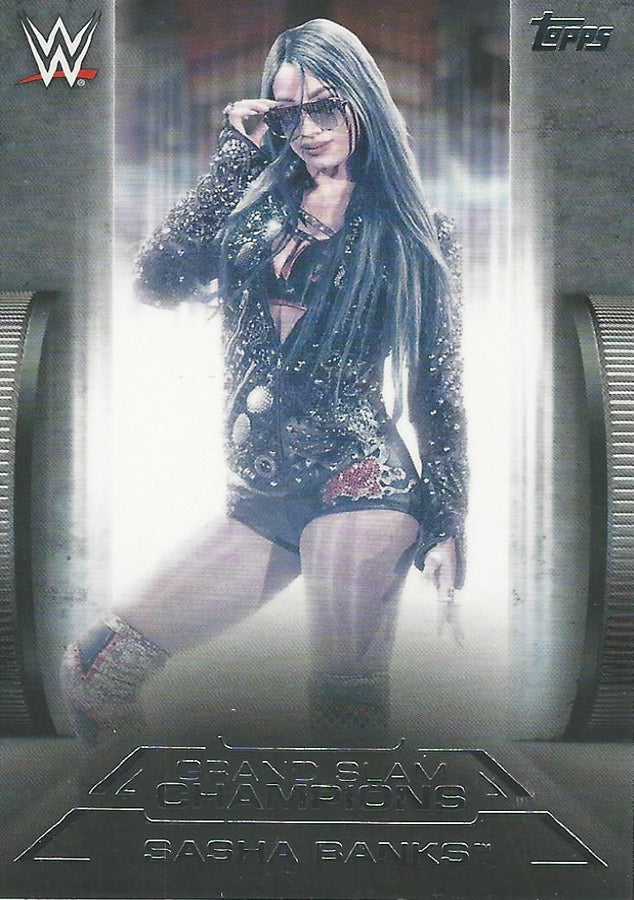 WWE Topps Undisputed 2021 Sasha Banks GS-12 trading card PW Catalog