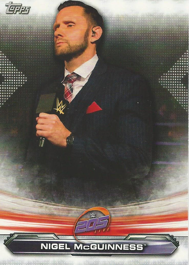WWE Topps Raw 2019 Nigel McGuinness #85