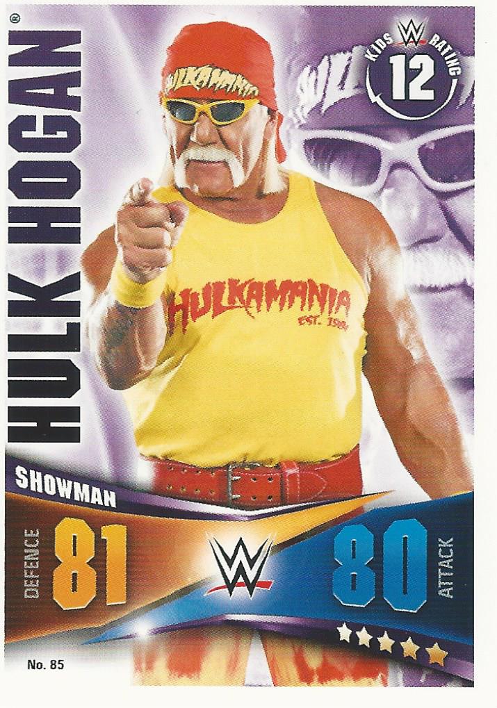 WWE Topps Slam Attax Rivals 2014 Hulk Hogan #85