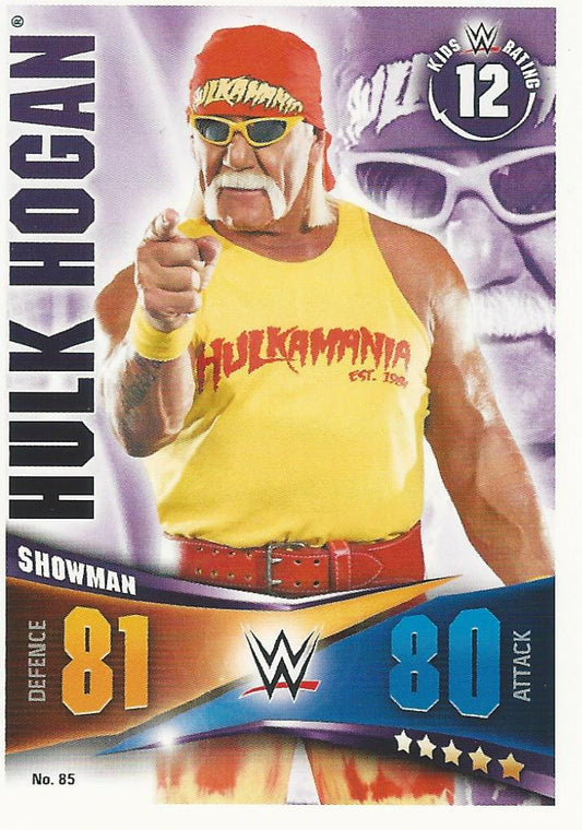 WWE Topps Slam Attax Rivals 2014 Hulk Hogan #85