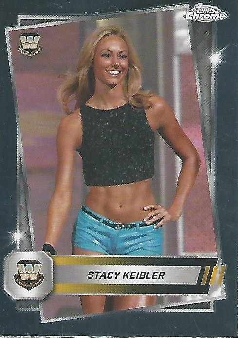 WWE Topps Chrome 2025 Trading Cards Stacy Keibler No.85 PW Catalog