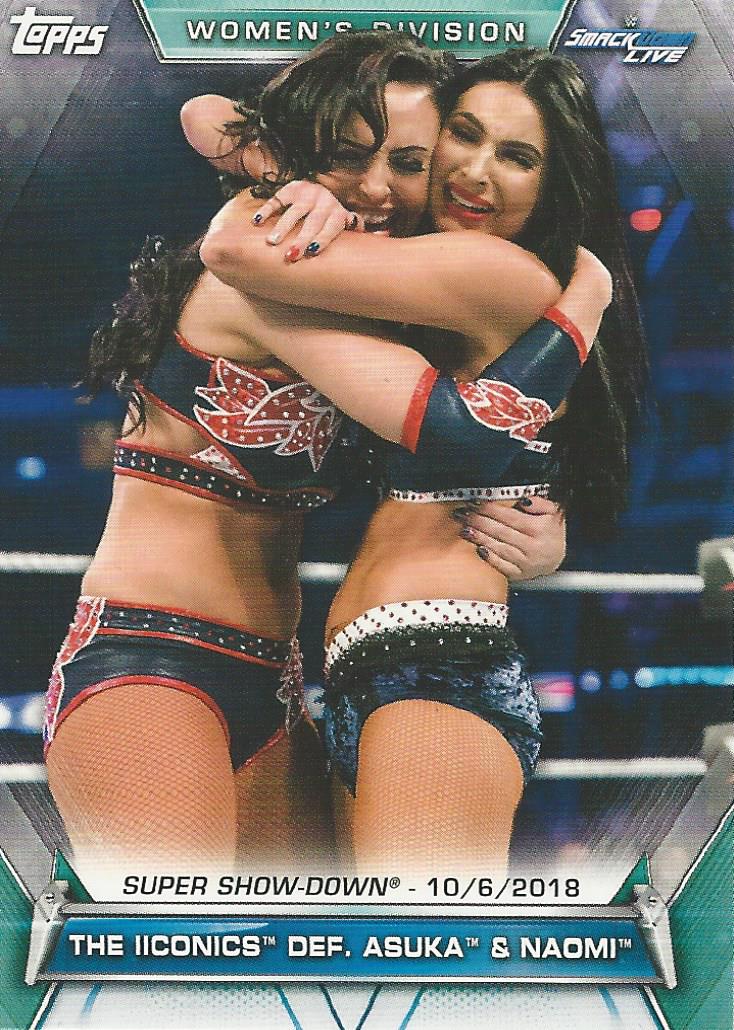 WWE Topps Women Division 2019 Peyton Royce and Billie Kay #85