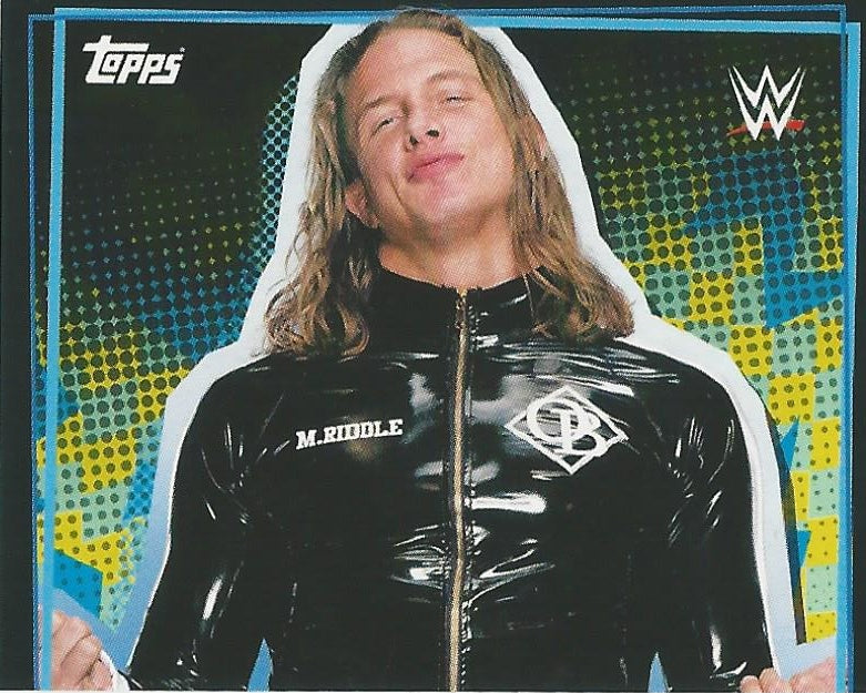 WWE Topps Road to WrestleMania Stickers 2021 Matt Riddle #85