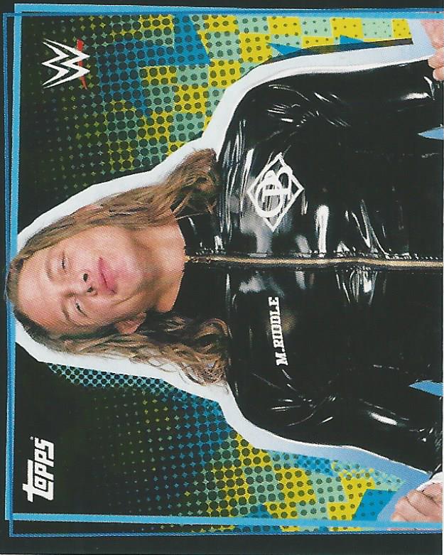 WWE Topps Road to Wrestlemania Stickers 2021 Matt Riddle #85