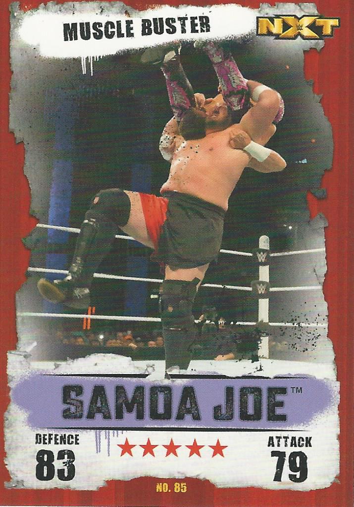 WWE Topps Slam Attax Takeover 2016 Samoa Joe #85
