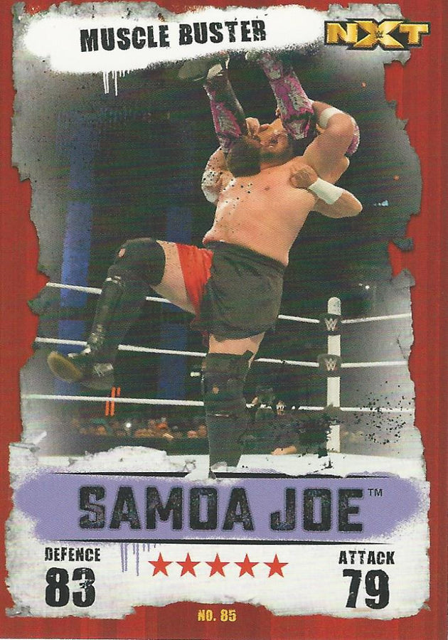 WWE Topps Slam Attax Takeover 2016 Samoa Joe #85