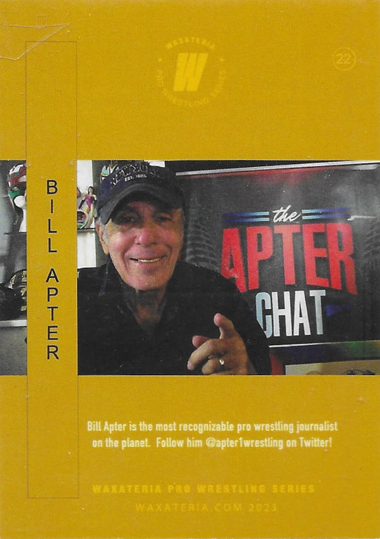 Bill Apter trading card PW Catalog