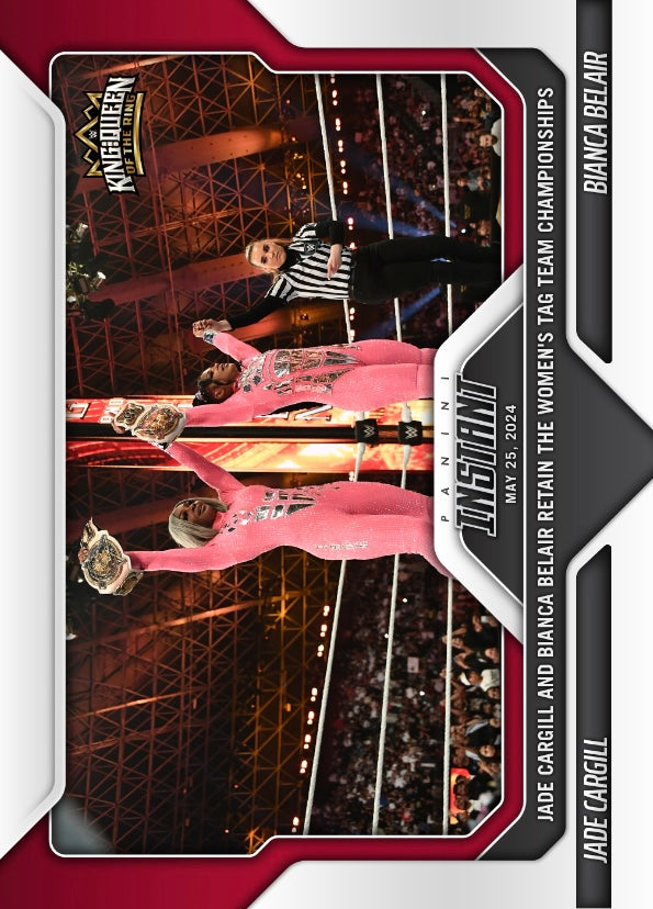Jade Cargill / Bianca Belair – Jade Cargill and Bianca Belair Retain the Women’s TAG Team Championship trading card PW Catalog