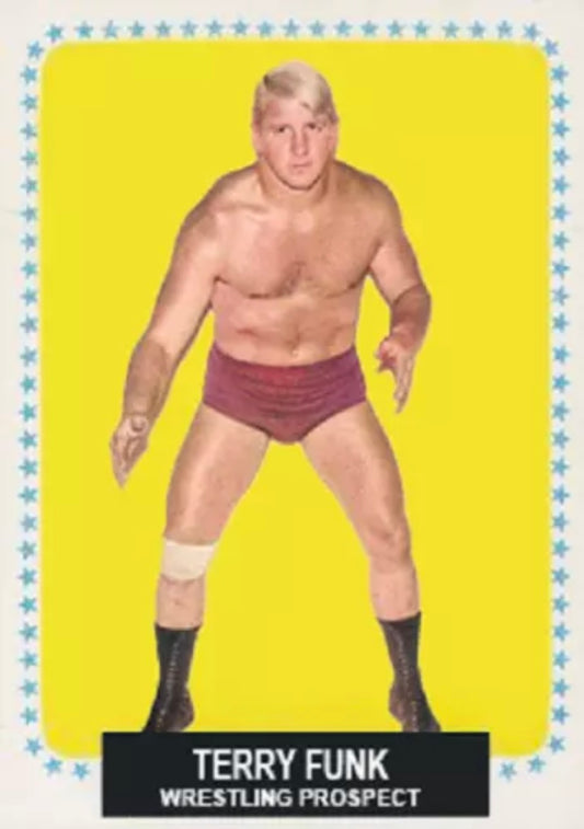 Terry Funk trading card PW Catalog