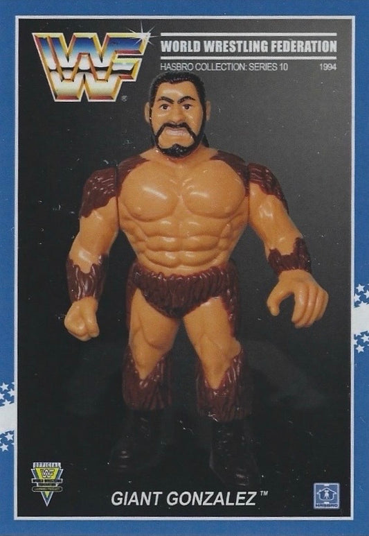 Giant Gonzalez trading card PW Catalog