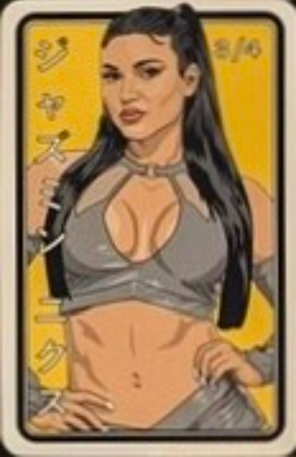 Jazmyn NYX trading card PW Catalog