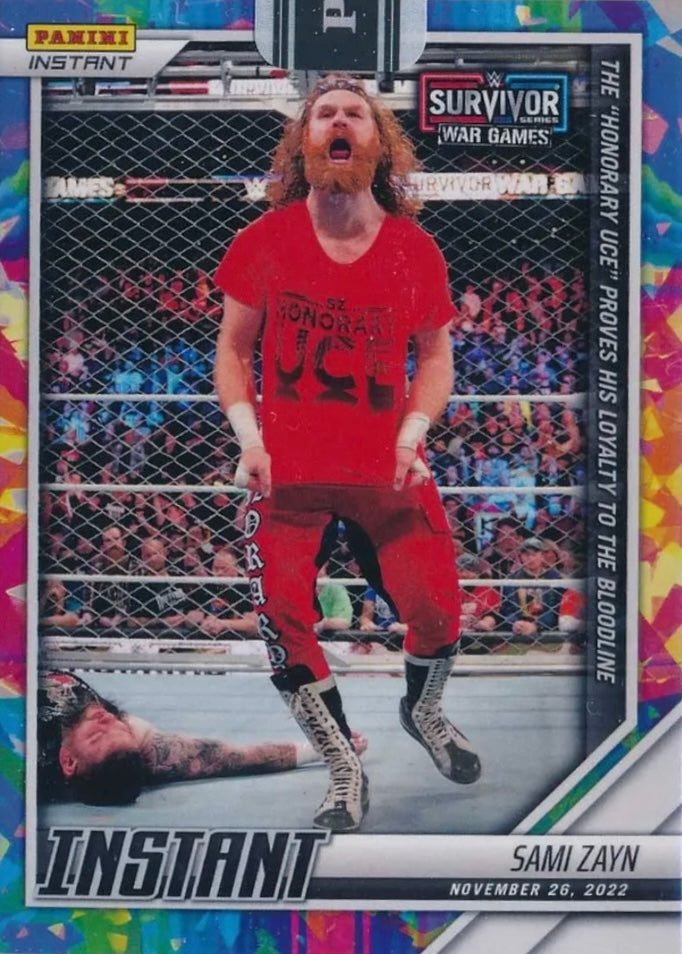 Sami Zayn – the “Honorary UCE” Proves HIS Loyalty to the Bloodline trading card PW Catalog