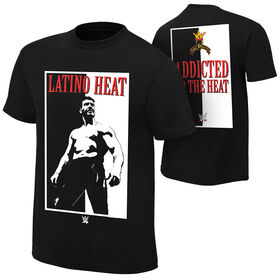 Eddie Guerrero "Addicted to the Heat" Retro T-Shirt T-Shirt PW Catalog