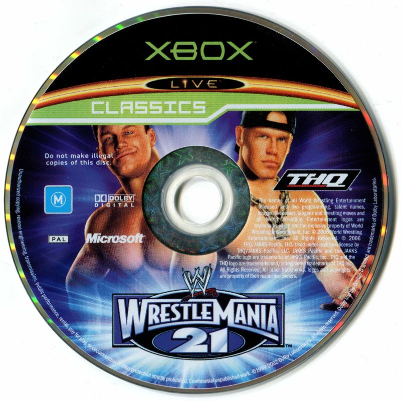 WrestleMania 21 [Xbox] PWcatalog