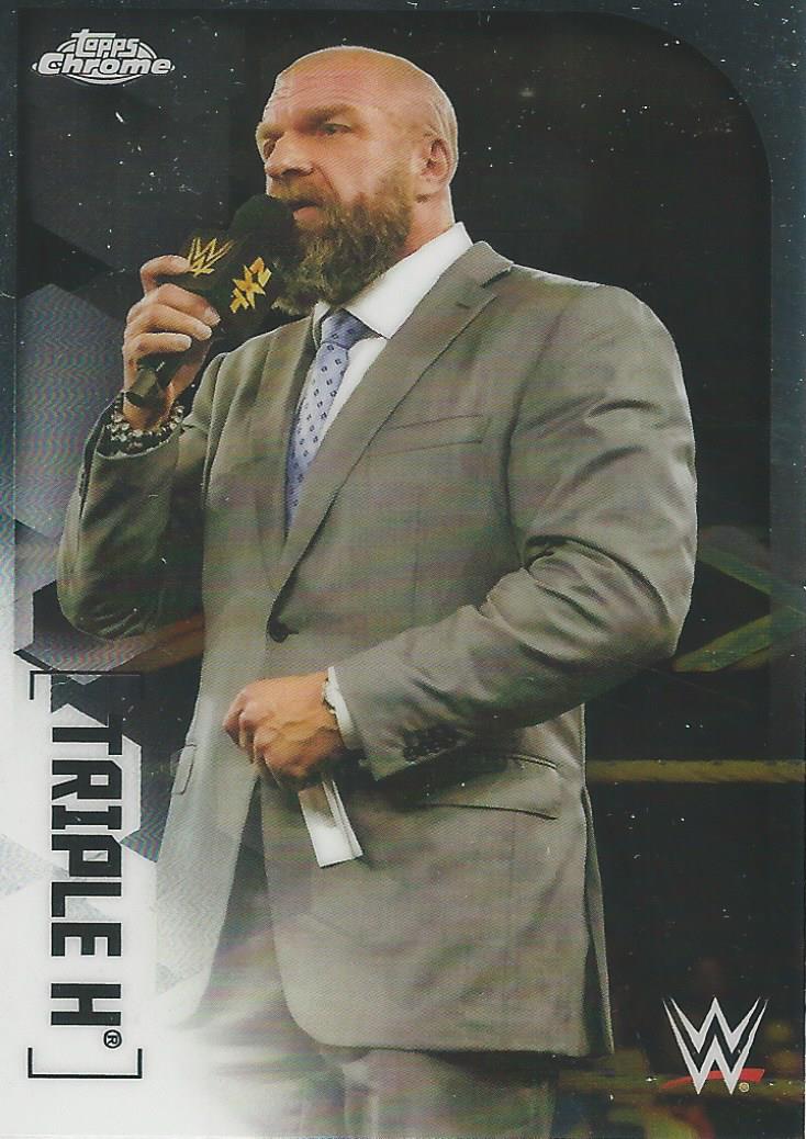 WWE Topps Chrome 2020 Triple H #65