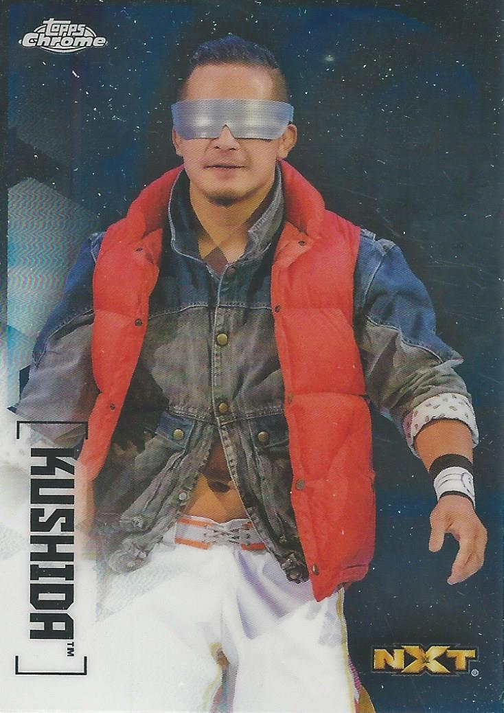 WWE Topps Chrome 2020 Kushida #84