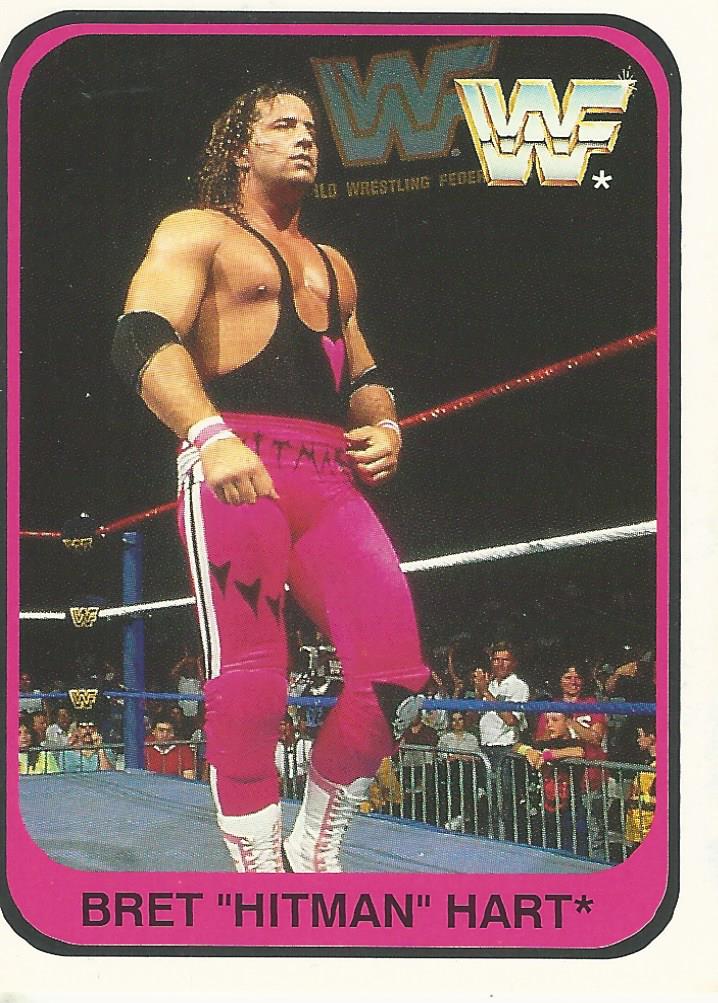 WWF Merlin 1991 Bret Hart #86