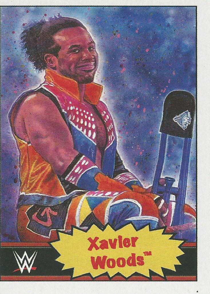 WWE Topps Living Set 2021 Xavier Woods #86