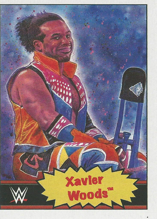 WWE Topps Living Set 2021 Xavier Woods #86