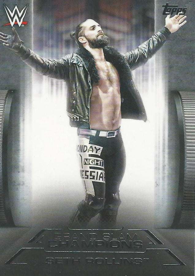 WWE Topps Undisputed 2021 Seth Rollins GS-13 trading card PW Catalog