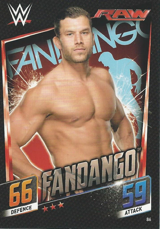 WWE Topps Slam Attax 2015 Then Now Forever Fandango #86