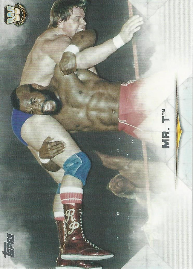 WWE Topps Undisputed 2020 Mr T #86