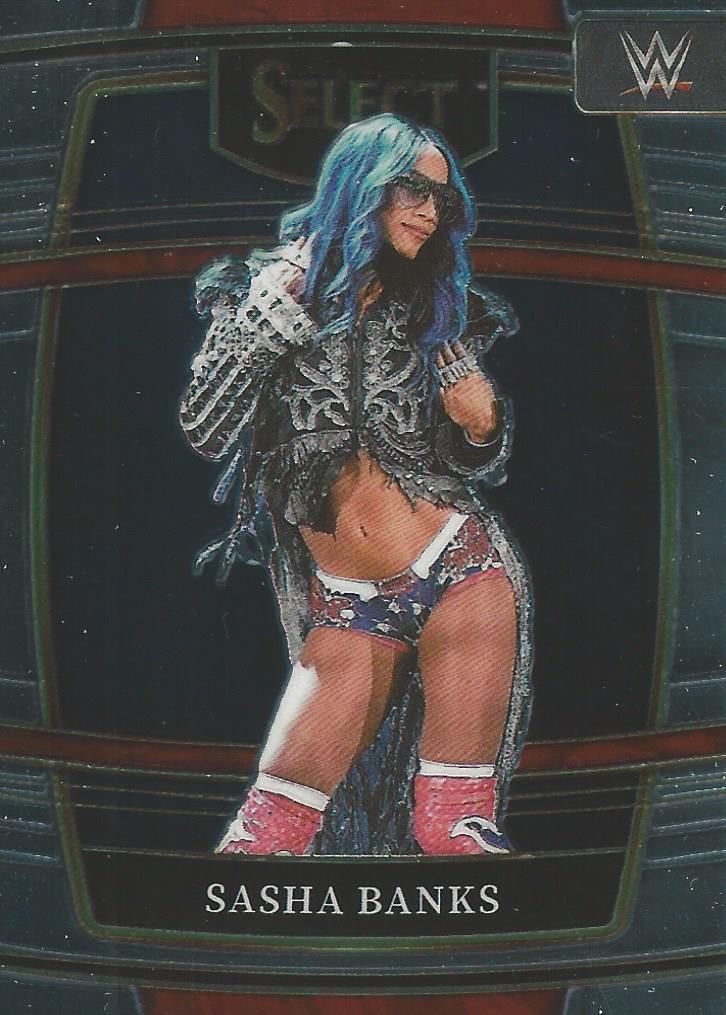 WWE Panini Select 2022 Sasha Banks #86
