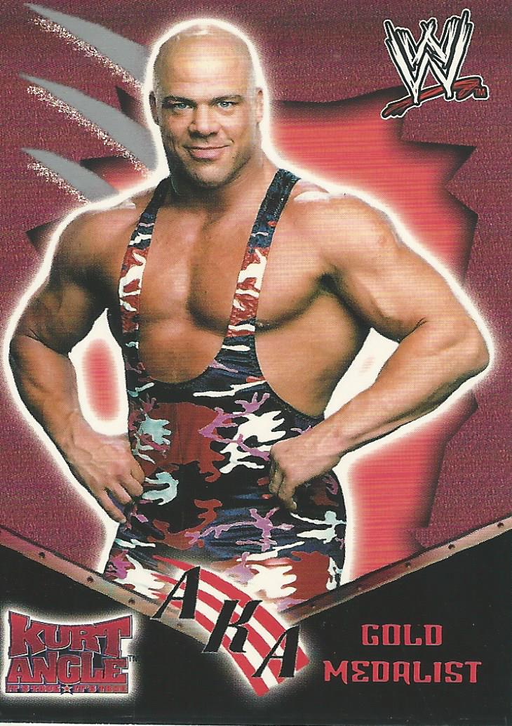 WWE Fleer Royal Rumble 2002 Kurt Angle #86