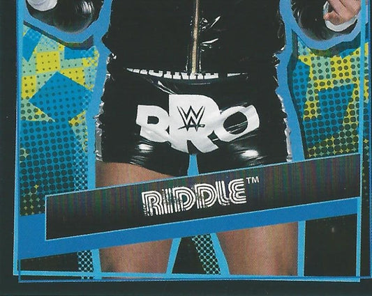 WWE Topps Road to WrestleMania Stickers 2021 Matt Riddle #86