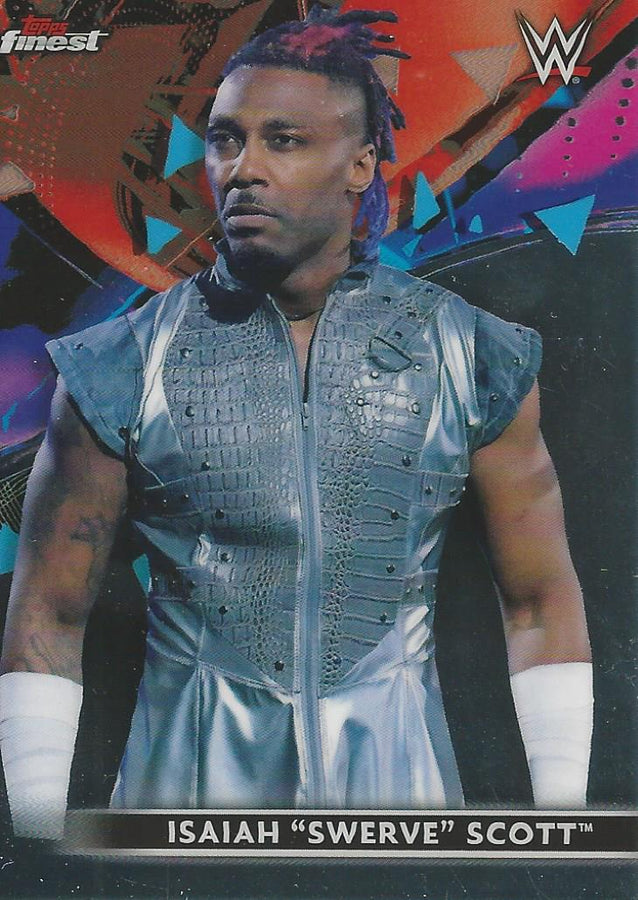 WWE Topps Finest 2021 Isaiah "Swerve" Scott #86
