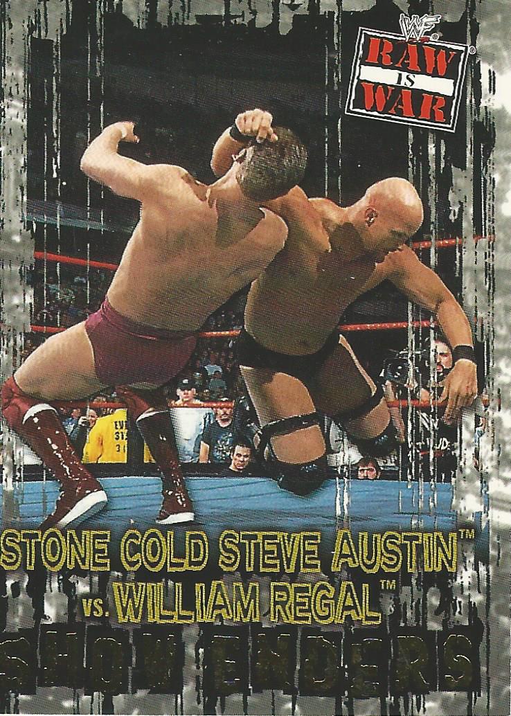 WWF Fleer Raw 2001 Stone Cold Steve Austin #86