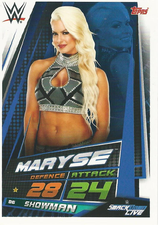 WWE Topps Slam Attax Universe 2019 Maryse #86