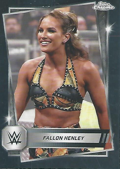 WWE Topps Chrome 2025 Trading Cards Fallon Henley No.86 PW Catalog