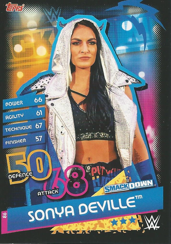 WWE Topps Slam Attax Reloaded 2020 Sonya Deville #86
