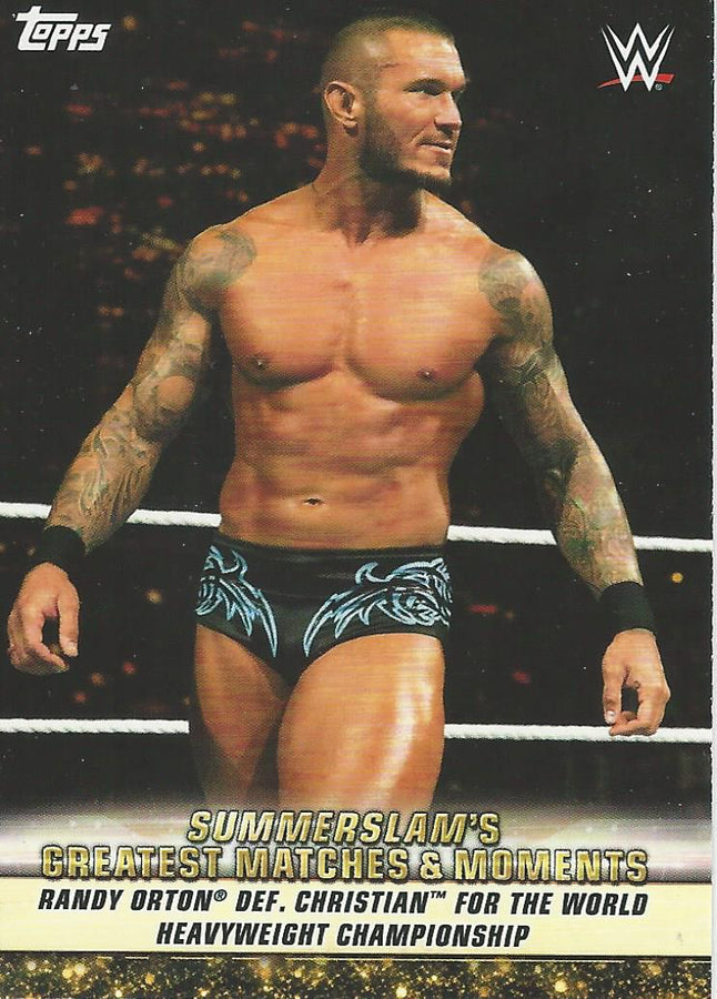 WWE Topps Summerslam 2019 Randy Orton GM-31 trading card PW Catalog