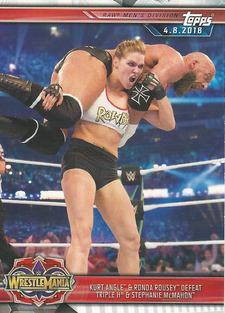 WWE Topps Champions 2019 Ronda Rousey #36