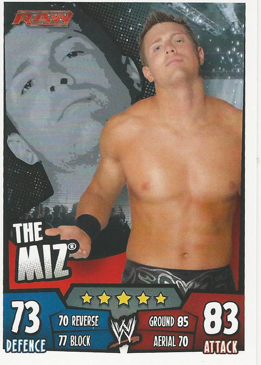 WWE Topps Slam Attax Rumble 2011 The Miz #86
