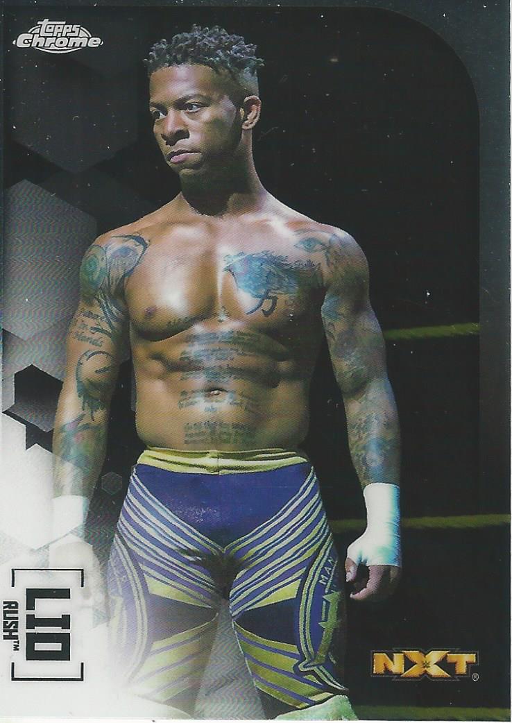 WWE Topps Chrome 2020 Lio Rush #86