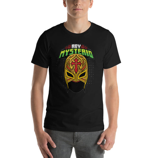 Rey Mysterio "Gold Mask" Unisex T-Shirt