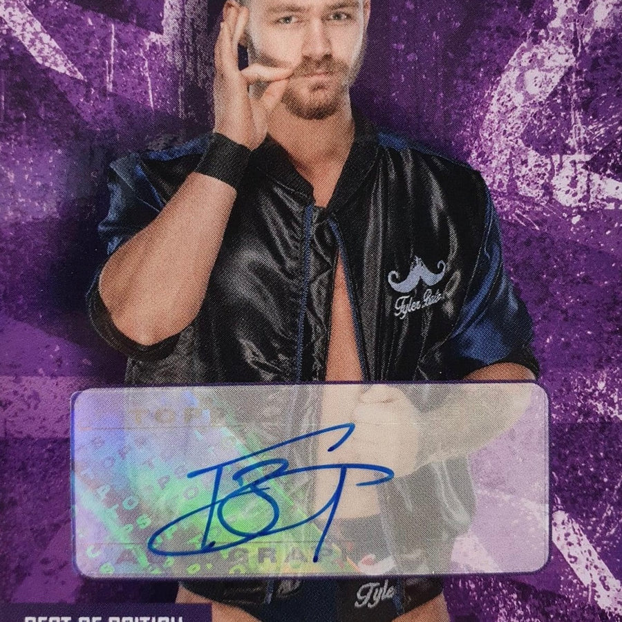 Tyler Bate trading card PW Catalog