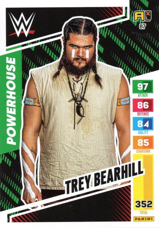 Trey Bearhill trading card PW Catalog