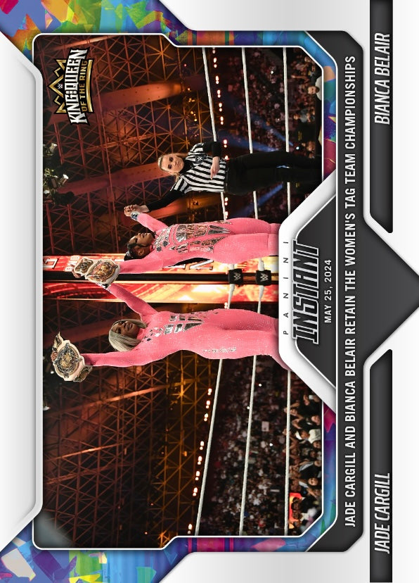 Jade Cargill / Bianca Belair – Jade Cargill and Bianca Belair Retain the Women’s TAG Team Championship trading card PW Catalog