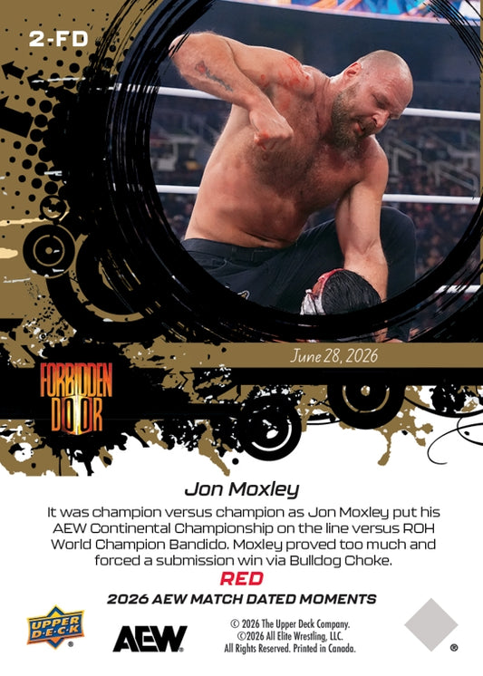 JON Moxley – JON Moxley Earns a Successful Defense of the AEW Continental Championship Over Bandido