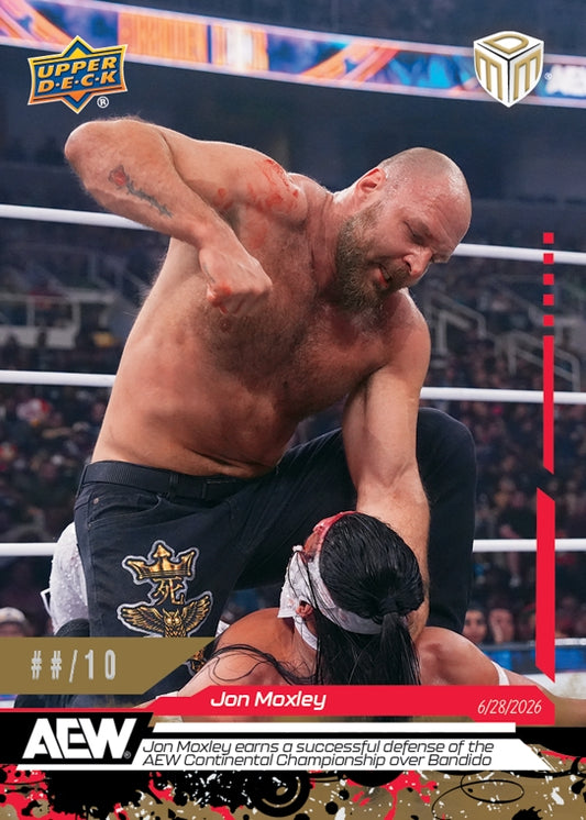 JON Moxley – JON Moxley Earns a Successful Defense of the AEW Continental Championship Over Bandido