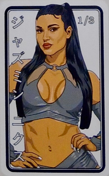 Jazmyn NYX trading card PW Catalog