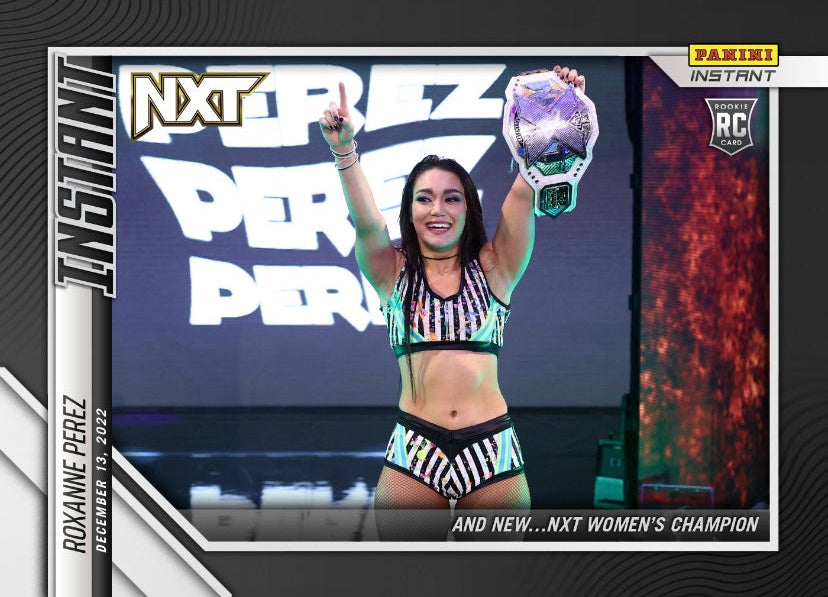Roxanne Perez – And NEW… NXT Women’s Champion