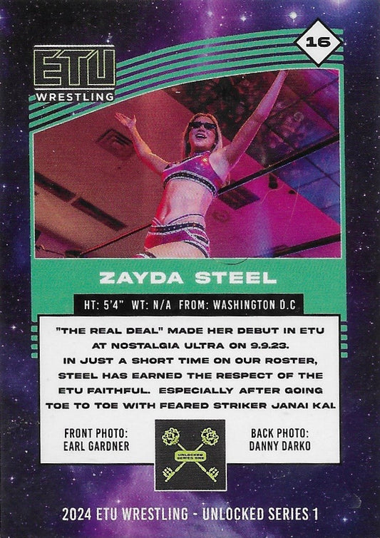 “The Real Deal” Zayda Steel